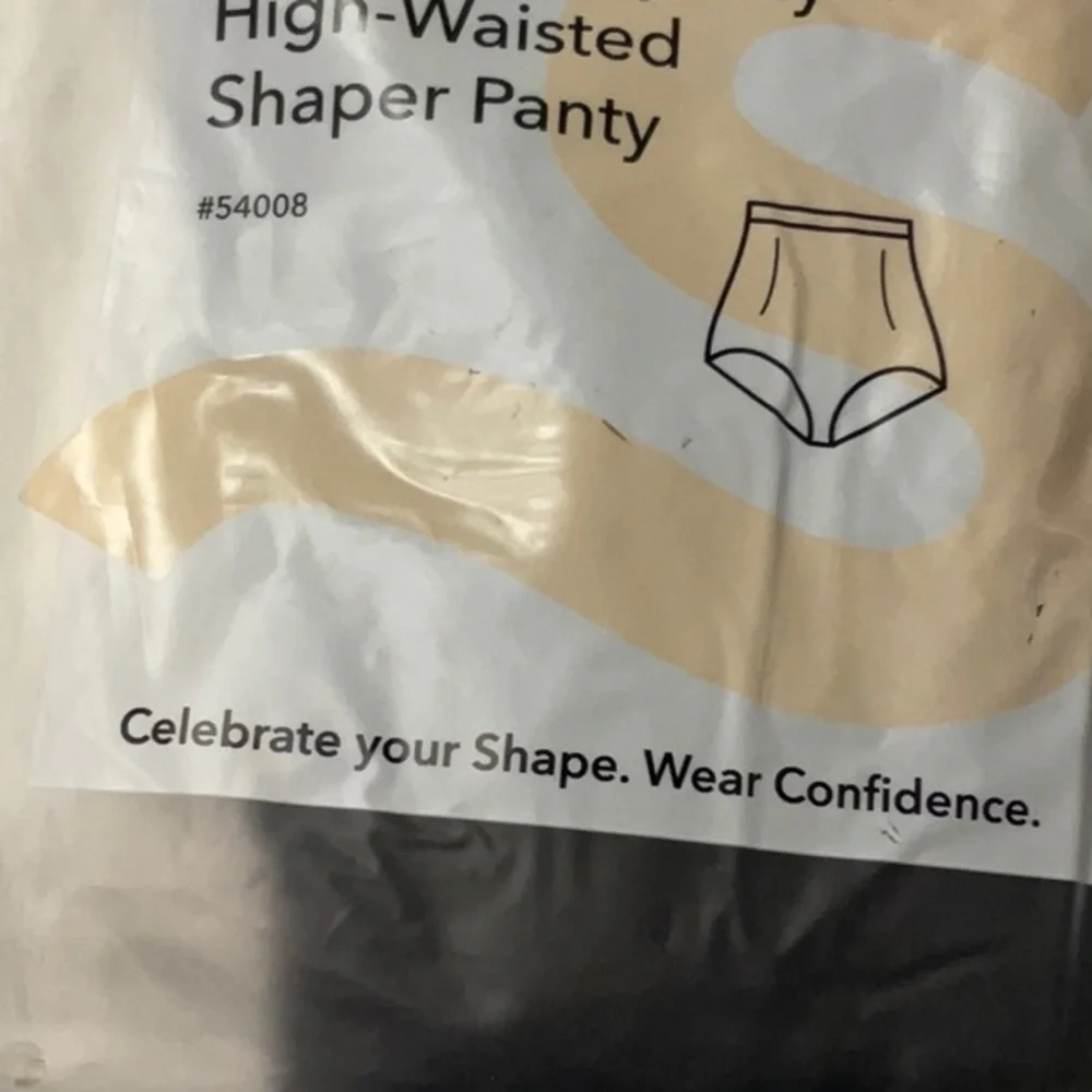 Shapermint Essentials Black High-Waisted Shaper Panty XXL. NEW